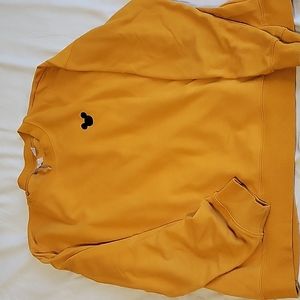 Xl mustard disney mickey sweater